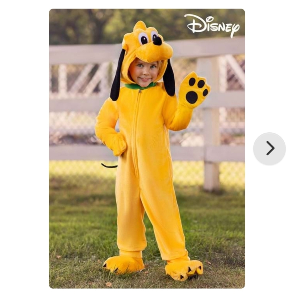 NWT Disney Pluto Costume- Size 2T